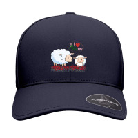 I Love You Mom Withe Cute Seamless Cap | Artistshot