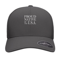 Proud Native Of The U.s.a. 1 Seamless Cap | Artistshot