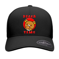 C:\users\dell\desktop\l2\chung 7\rilakkuma Relaxed Bear Pizza Time.png Seamless Cap | Artistshot