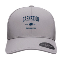 Womens Carnation Washington Wa Vintage Athletic Navy Sports Design V N Seamless Cap | Artistshot