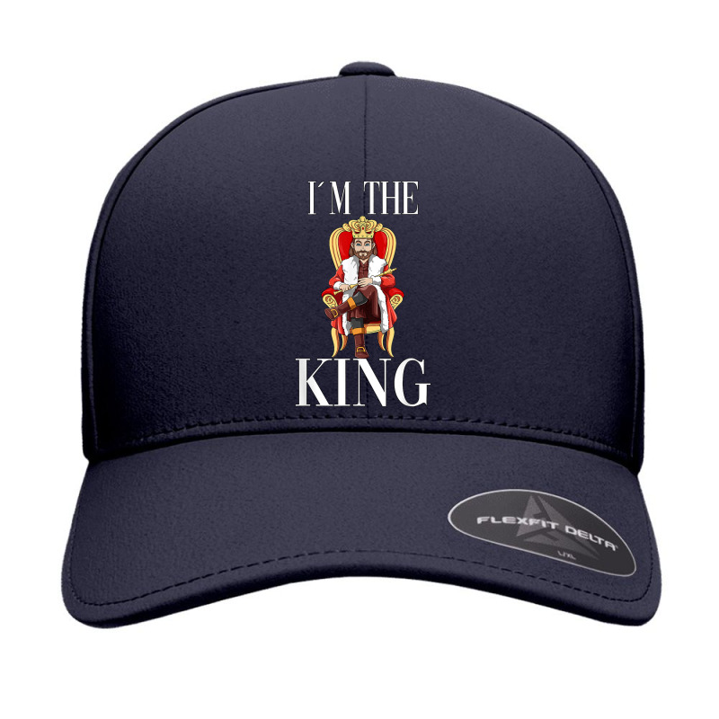 King Throne Scepter Crown Monarch Nobility T Shirt Seamless Cap by cm-arts | Artistshot