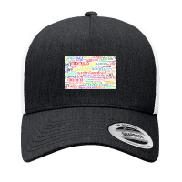 Malayalam Word Cloud Yupoong Trucker Cap | Artistshot