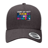 Work Of Art In Progress Perfect Artist Gift Yupoong Trucker Cap | Artistshot