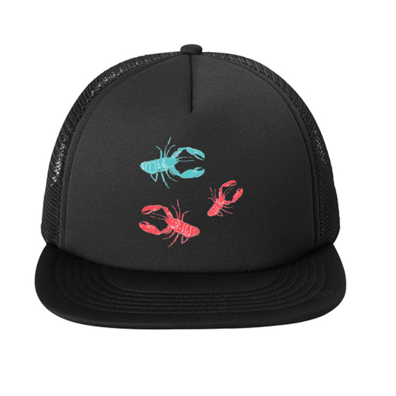 Lobsters Crustacean Core Foam Snapback Hat | Artistshot