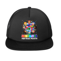 Hispanic Heritage Month Latin American Flag Kids Boys Girls T Shirt Foam Snapback Hat | Artistshot