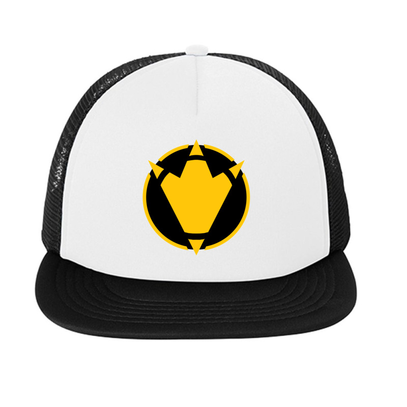 Dino Thunder Black Foam Snapback hat by cm-arts | Artistshot