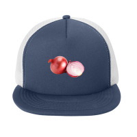 Red Onion Foam Snapback Hat | Artistshot