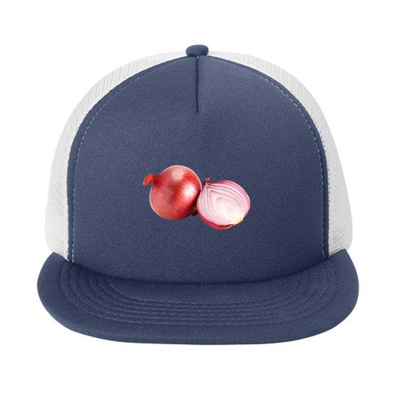 Red Onion Foam Snapback hat by cm-arts | Artistshot