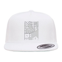 Shipping Forecast Uk Map - Labelled 5 Panel Snapback Cap | Artistshot