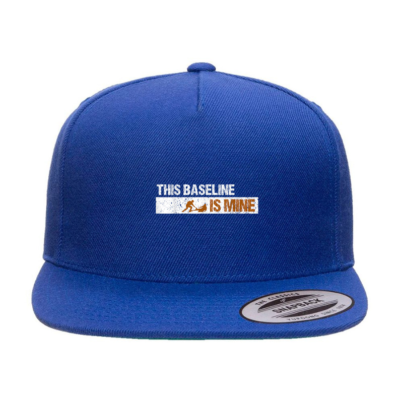 This Baseline Is Mine Baseball Infield Shortstop Tshirt 5 Panel Snapback Cap | Artistshot