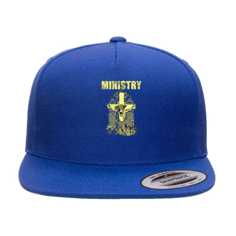 Ministry – Holy Cow 5 Panel Snapback Cap | Artistshot