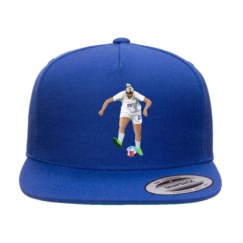 Alessia Russo Backheel Goal 5 Panel Snapback Cap | Artistshot