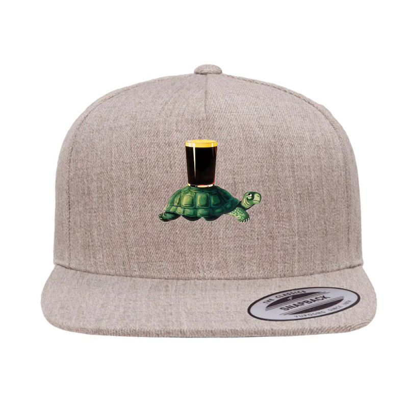 Guinness Turtle Classic 5 Panel Snapback Cap | Artistshot