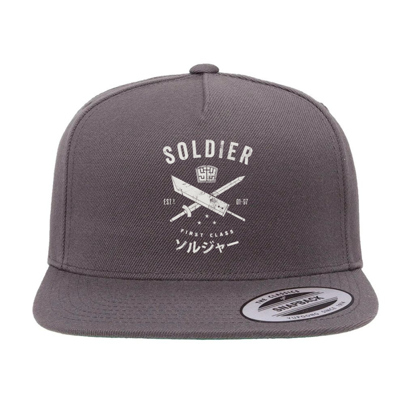 Soldier 5 Panel Snapback Cap | Artistshot