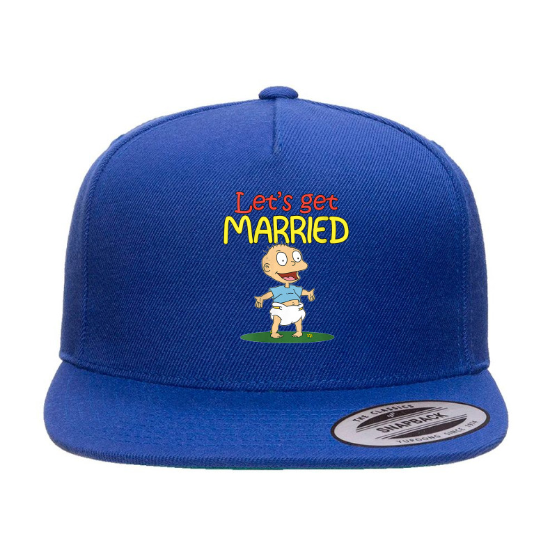 Mademark X Rugrats Womens Tommy Pickles Â€Œletâ€™s Get Marrie 5 panel snapback cap by Kandurip541 | Artistshot