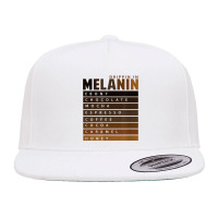 Drippin In Melanin Tee Black Pride T Shirt 5 Panel Snapback Cap | Artistshot