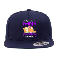 Mostly Running On Empty Leiomyosarcoma Warrior T Shirt 5 Panel Snapback Cap | Artistshot