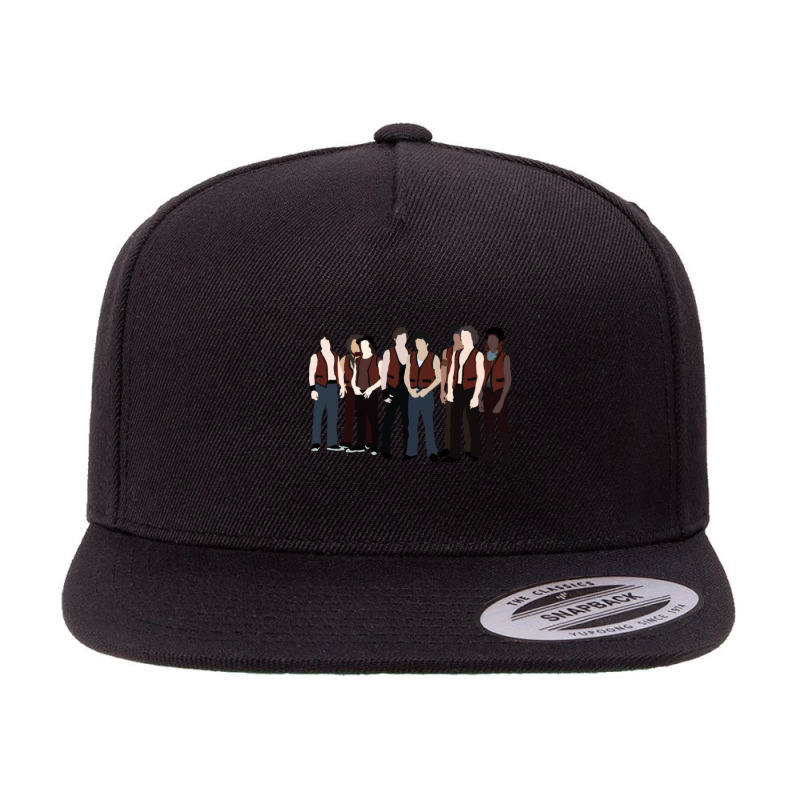 Warriors 5 Panel Snapback Cap | Artistshot