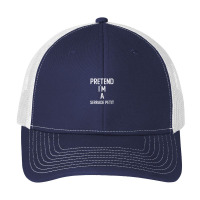 Pretend I`m A Serrade Petit Shirt Funny Halloween Pa Trucker Cap | Artistshot