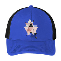 Geometric Compilation In Rose Gold And Blush Pink Pa Trucker Cap | Artistshot