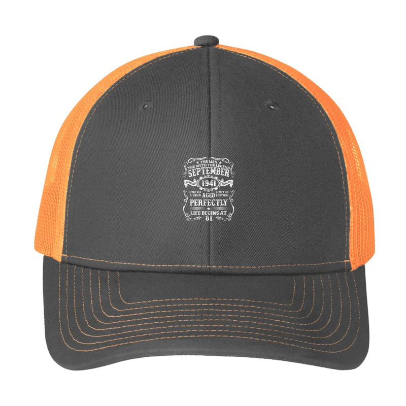 September 1941 The Man Myth Legend 81 Year Old Birthday Pa Trucker Cap | Artistshot