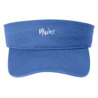 Retro Maine Heaven Fashion Visor | Artistshot