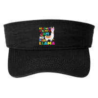 Read Teacher No Prob Llama Rainbow - Reading Is My Jam Vintage Fashion Visor | Artistshot