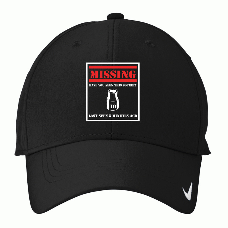 Missing 10mm Socket Funny Mechanic Nike Dri-FIT Cap by new121 | Artistshot