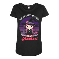 My Spirit Animal Is An Axolotl Maternity Scoop Neck T-shirt | Artistshot