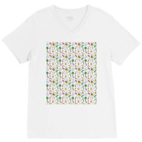 Animal, Animals, Lion, Leon, Giraffe, Monkey V-neck Tee | Artistshot