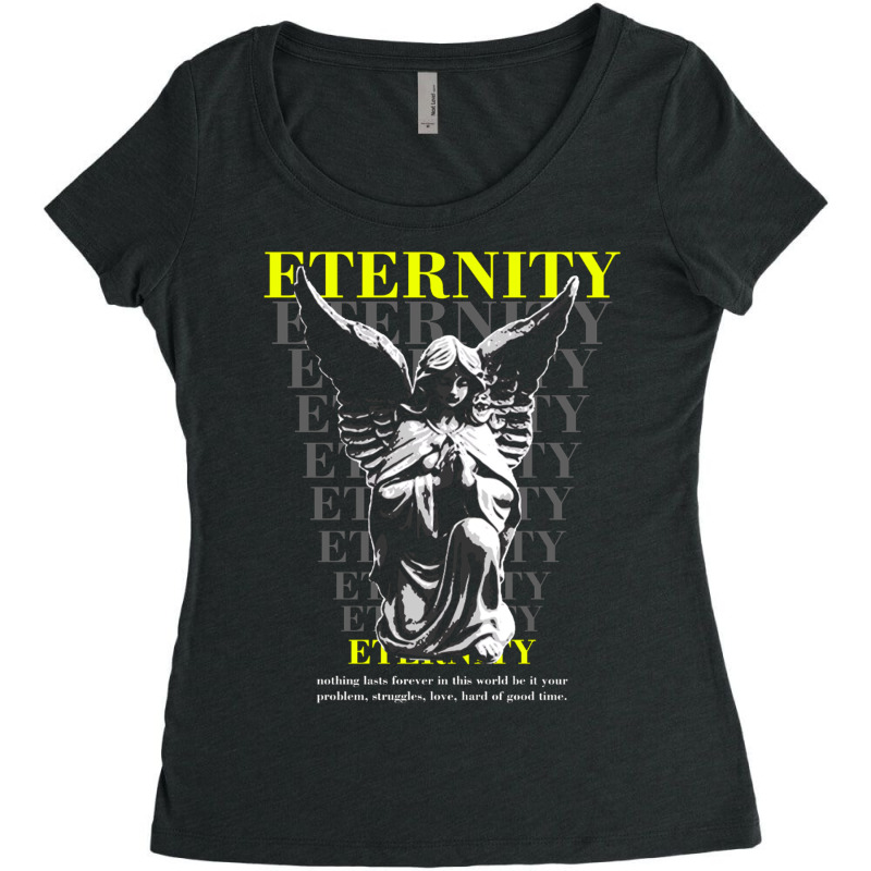 Eternity Women's Triblend Scoop T-shirt by New Nice Shirt | Artistshot