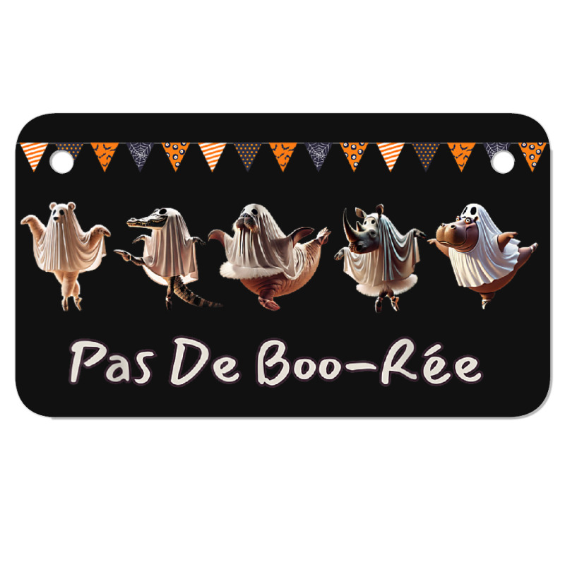 Pas De Boo RÉe Animal Ballet Troupe Motorcycle License Plate | Artistshot