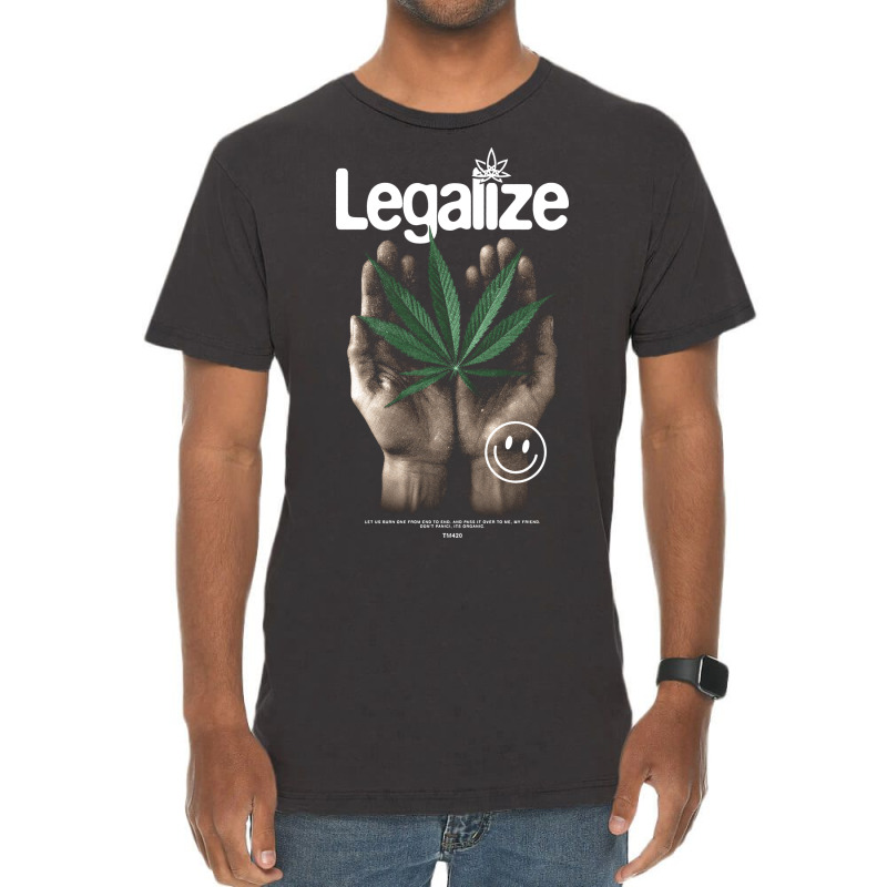 Legalize Nature Vintage T-shirt | Artistshot