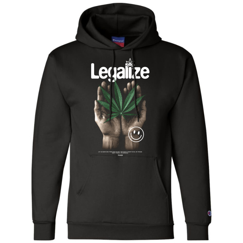 Legalize Nature Champion Hoodie | Artistshot