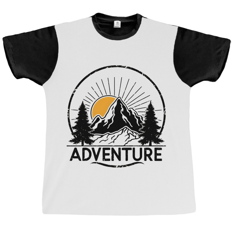 Adventure Graphic T-shirt by ArtMikailah | Artistshot