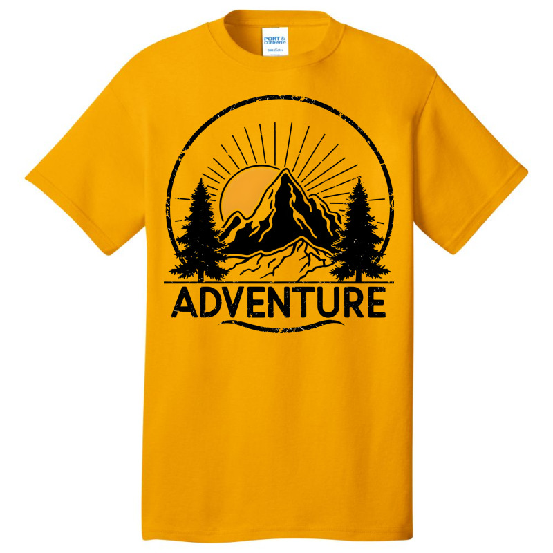 Adventure Basic T-shirt by ArtMikailah | Artistshot