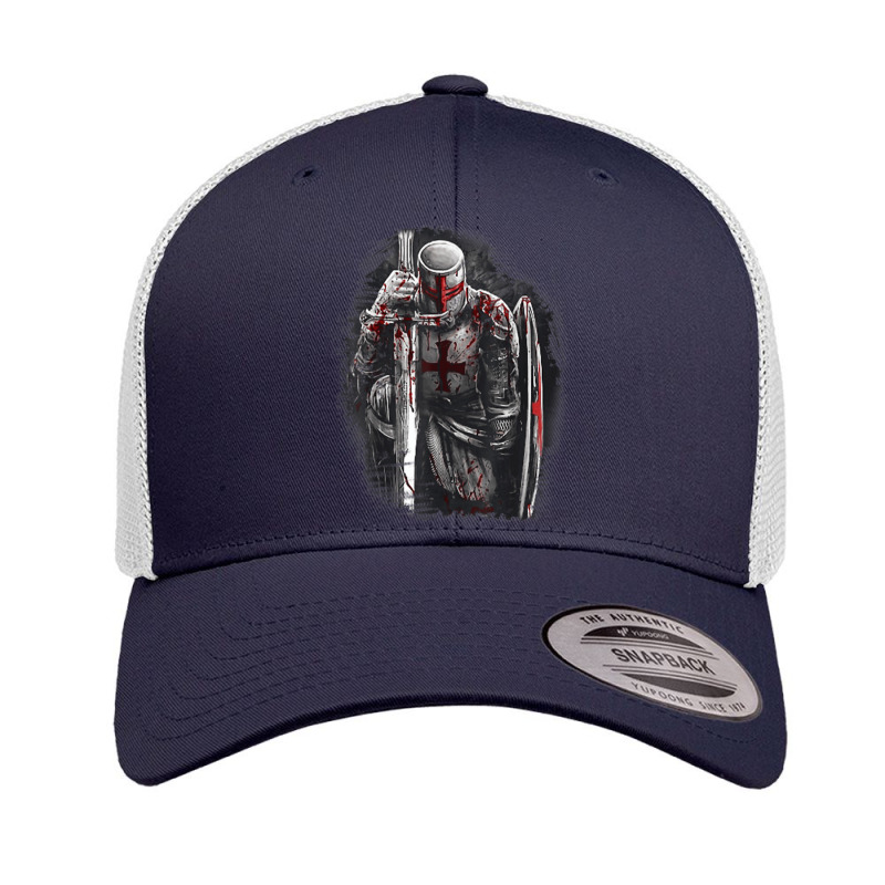 Christian Templar Knights Costume, Rosary Crusader Warrior Retro Trucker Cap | Artistshot