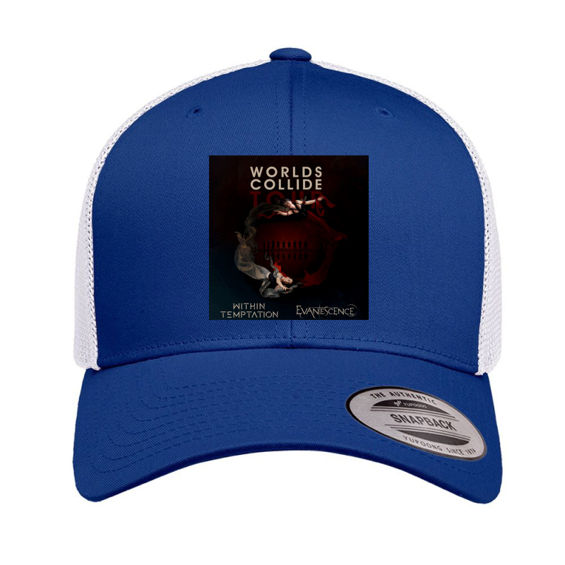 Evanescence Worlds Collide Tour 2020 Harusambil Retro Trucker Cap | Artistshot