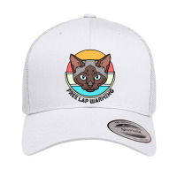 Funny Siamese Quote, Siamese Free Lap Warming Vintage, Cool Retro Trucker Cap | Artistshot