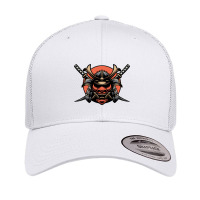 Angry Samurai Anime Retro Trucker Cap | Artistshot