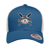 Cooperstown New York Baseball Game Family Vacation Retro Trucker Cap | Artistshot