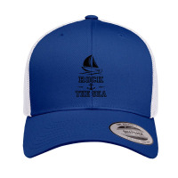 Sailing Rock The Sea Sailing Ship Anchor Skipper Retro Trucker Cap | Artistshot