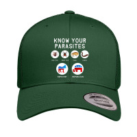 Libertarian Know Your Parasites Retro Trucker Cap | Artistshot