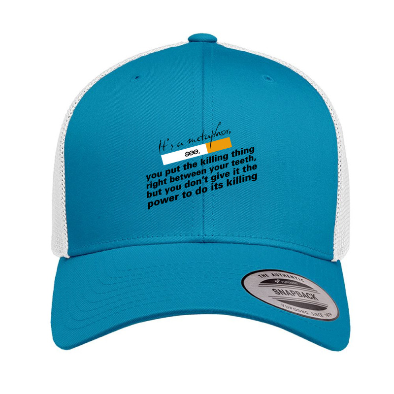 The Fault In Our Stars  It_s A Metaphor Retro Trucker Cap by cm-arts | Artistshot