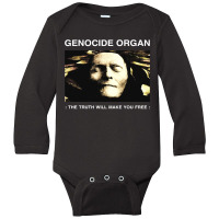 Genocide Human Long Sleeve Baby Bodysuit | Artistshot