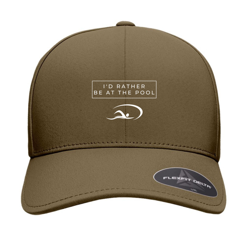 I D Rather Be At The Pool Seamless Cap by KENNETHPCLING | Artistshot