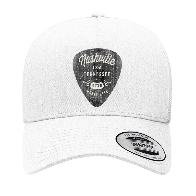 Nashville Music City Usa Vintage Yupoong Trucker Cap | Artistshot