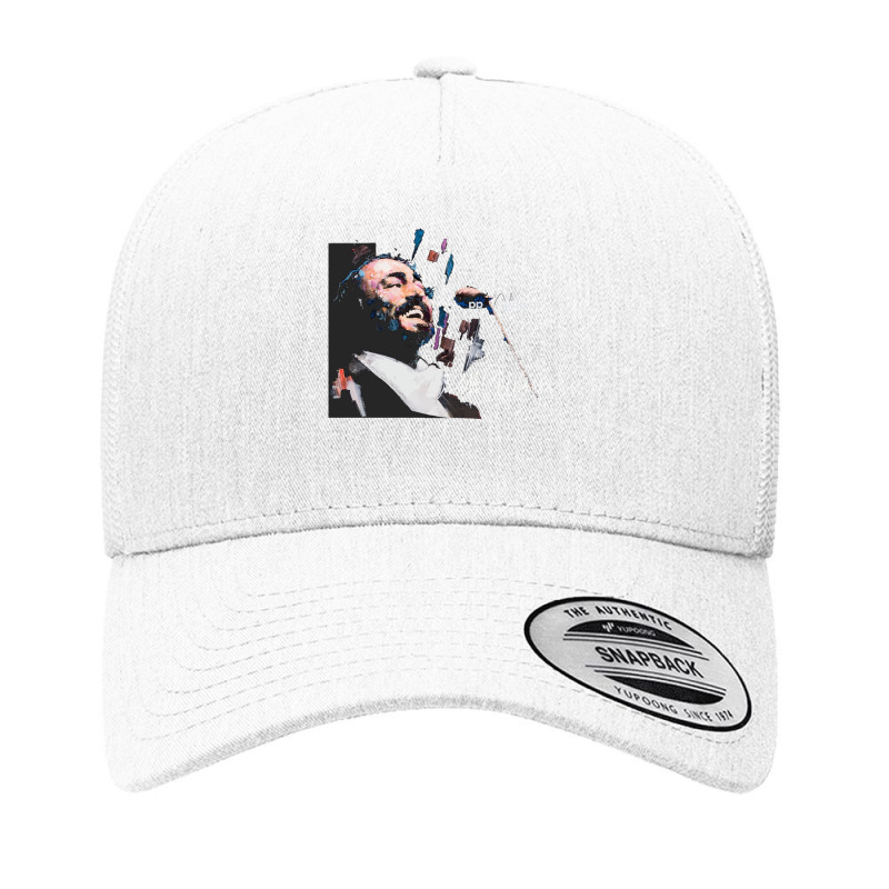 Original Portrait Of Luciano Pavarotti Yupoong Trucker Cap | Artistshot