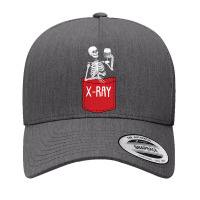 X-ray Radiologic Technologist Funny Skeleton Pocket Rad Tech Yupoong Trucker Cap | Artistshot