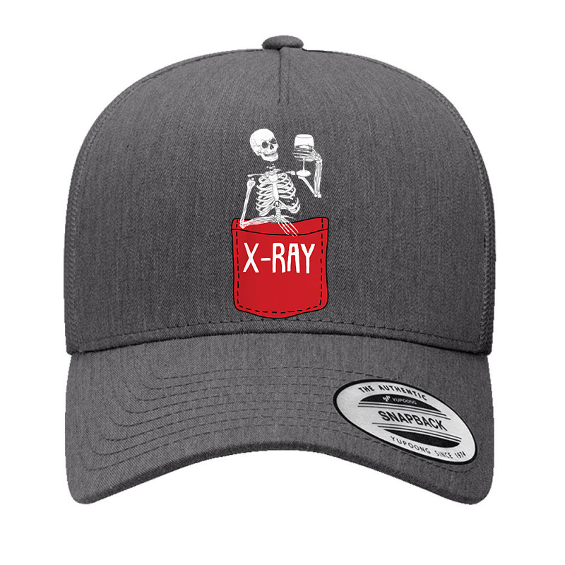 X-ray Radiologic Technologist Funny Skeleton Pocket Rad Tech Yupoong Trucker Cap by CyrusArciba | Artistshot